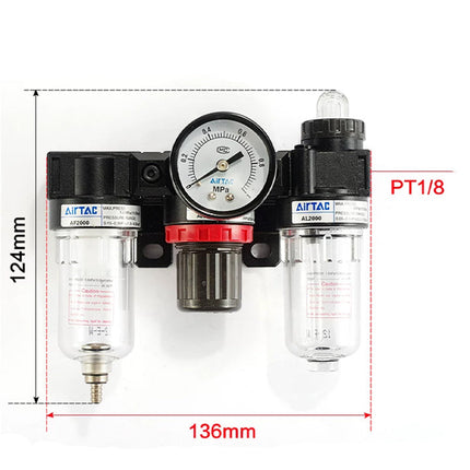 Airtac AC: series F.R.L Pneumatic Air Filter - AC15001