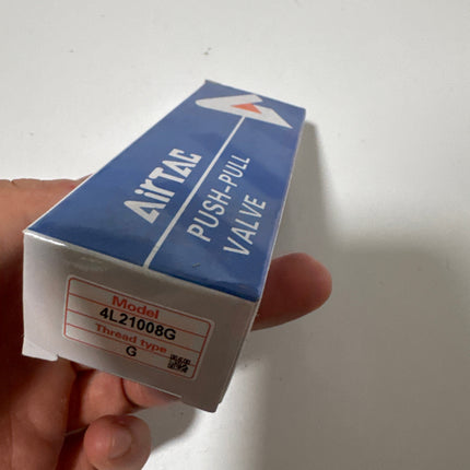 Airtac 4L210-08: Push Pull Valve. 5 Way - 4L21008G