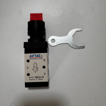 Airtac M3HS210-08: Manual Valve. 3 Way - M3HS21008RT