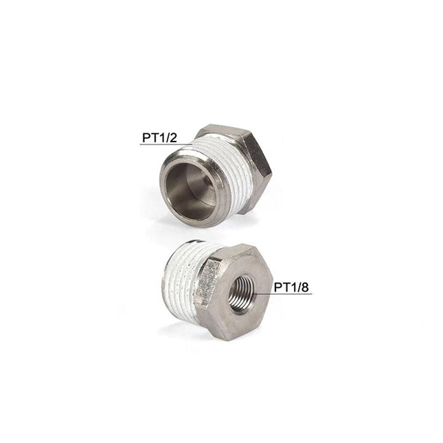 Airtac: Stainless Steel Threaded Pipe Fittings - BD0104-S