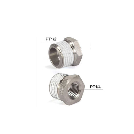 Airtac BD:  threaded type: Accessories-One-touch fittings - BD0204