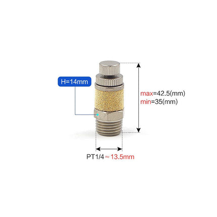 Airtac BESL: Pneumatic Silencer  - BESL02