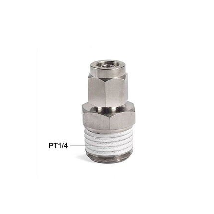 Airtac BKC: Push Lock Fitting. Locknut Connector - BKC0604-02