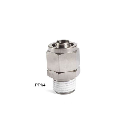 Airtac: Stainless Steel Threaded Pipe Fittings - BKC1208-02-S