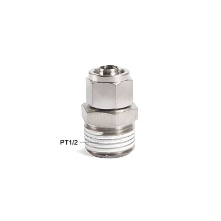 Airtac BKC: Push Lock Fitting. Locknut Connector - BKC1208-04
