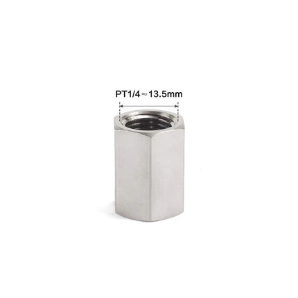 Airtac: Stainless Steel Threaded Pipe Fittings - BU0202-S