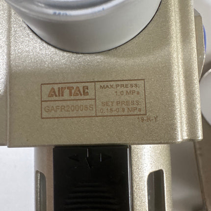 Airtac GAFR200: Air Filter Regulator - GAFR20008S