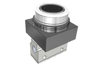 Airtac CM3PF-06: Manual Valve. 3 Way - CM3PF06BT