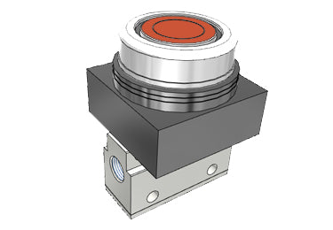 Airtac CM3PF-05: Manual Valve. 3 Way - CM3PF05R