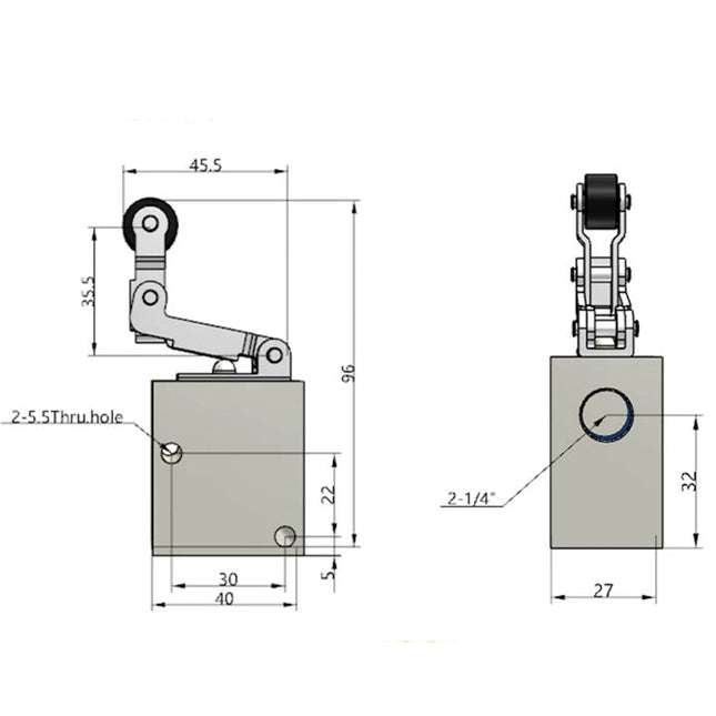 Airtac CM3L-08: Manual Valve. 3 Way - CM3L08