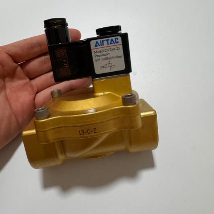 Airtac 2V250-25: 2 Way Solenoid Valve - 2V25025B