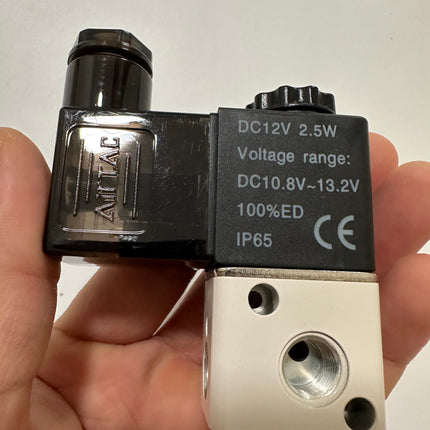 Airtac 3V1-06: Solenoid valve(3/2 way) - 3V106FT