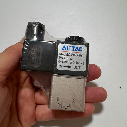Airtac 2V025-06: 2 Way Solenoid Valve - 2V02506BT