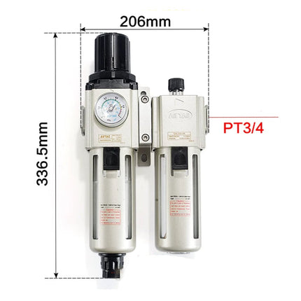 Airtac GAFC600: Filter Regulator Lubricator - GAFC600C20S