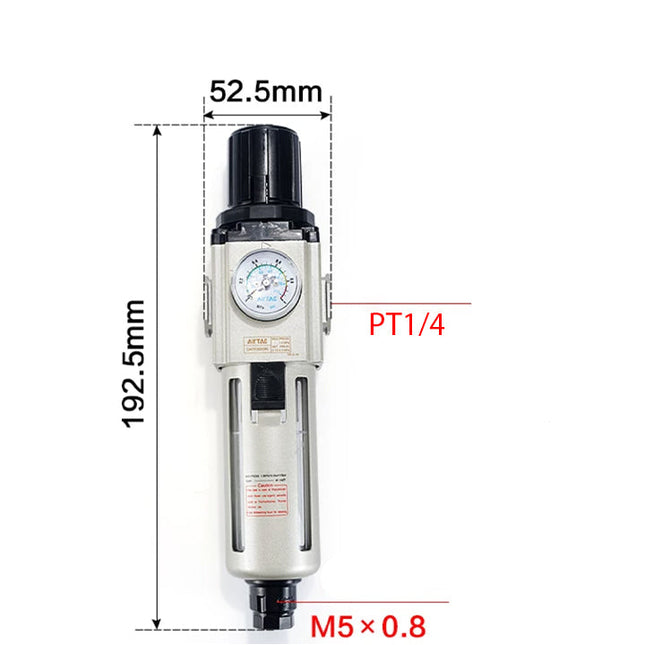 Airtac GAFR200: Air Filter Regulator - GAFR20008AS