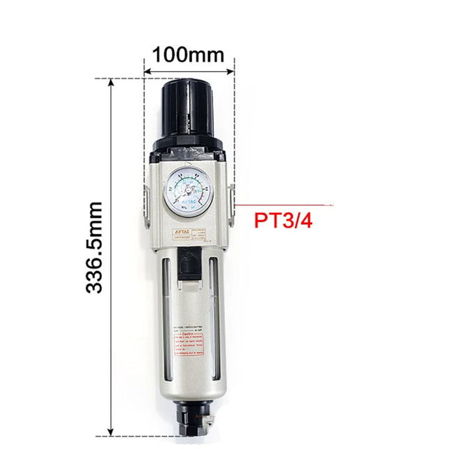 Airtac GAFR600: Air Filter Regulator - GAFR600C20AS