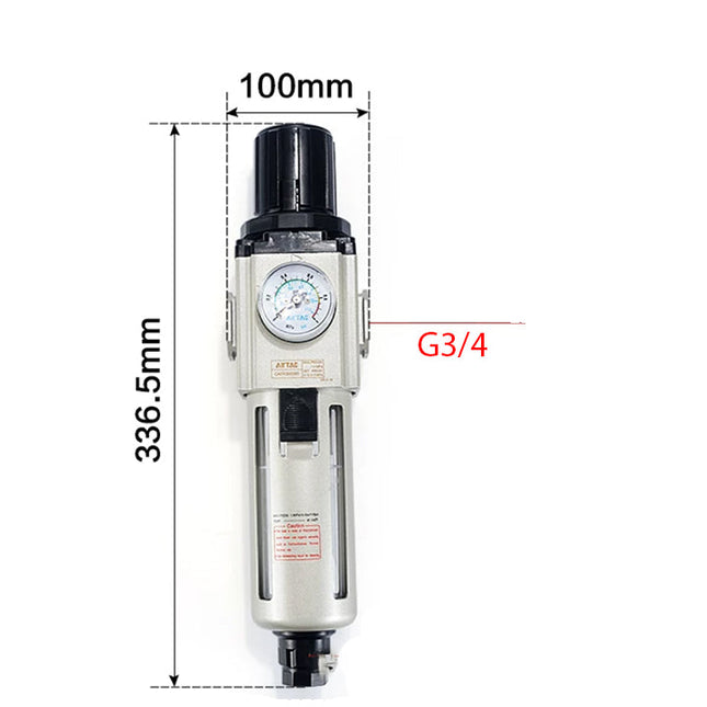 Airtac GAFR600: Air Filter Regulator - GAFR600C20ASG