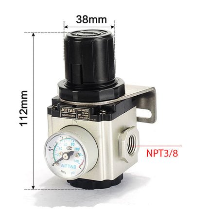 Airtac GAR300: Air Pressure Regulator - GAR30010ST