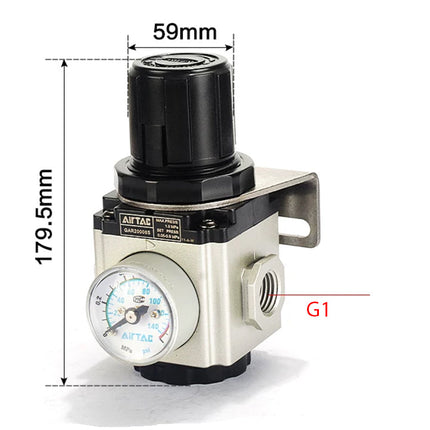 Airtac GAR600: Air Pressure Regulator - GAR60025SG