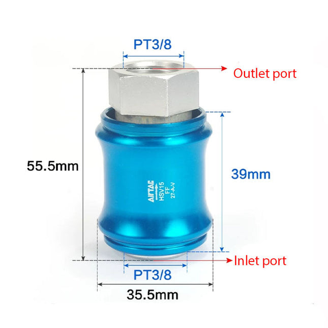 Airtac HSV-10: Slide Valve - HSV10FF