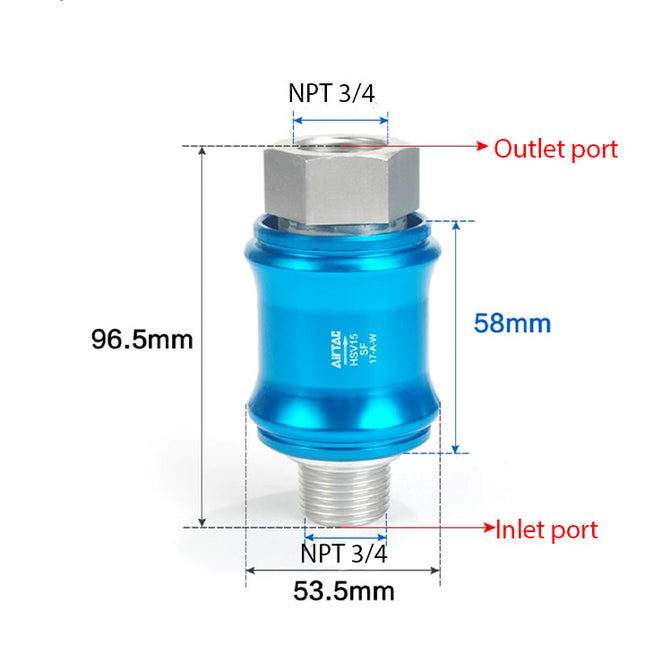 Airtac HSV-20: Slide Valve - HSV20SFT