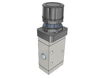 Airtac M3PF110-08: Manual Valve. 3 Way - M3PF21008B