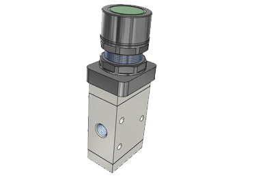 Airtac M3PF110-08: Manual Valve. 3 Way - M3PF21008G