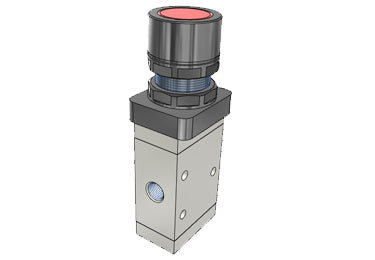 Airtac M3PF110-06: Manual Valve. 3 Way - M3PF21006RT