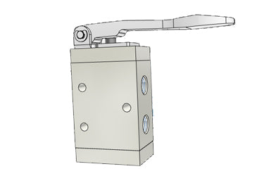 Airtac M3C110-06: Manual Valve. 3 Way - M3C11006G