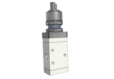 Airtac M3HS210-06: Manual Valve. 3 Way - M3HS21006BG