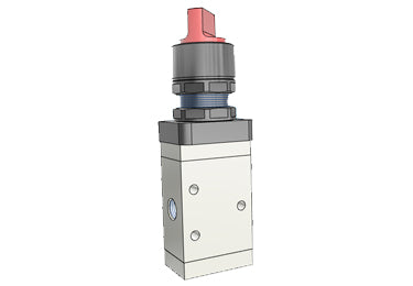 Airtac M3HS110-06: Manual Valve. 3 Way - M3HS11006RT