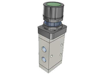 Airtac M5PF110-06: Manual Valve. 5 Way - M5PF11006GG