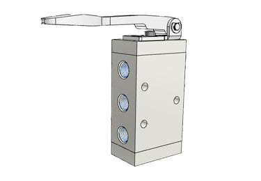 Airtac M5C110-06: Manual Valve. 5 Way - M5C11006T