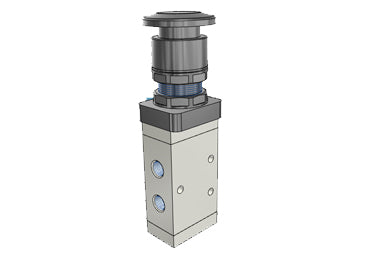 Airtac M5PM210-08: Manual Valve. 5 Way - M5PM21008BG