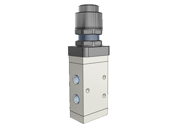 Airtac M5PP210-06: Manual Valve. 5 Way - M5PP21006BT
