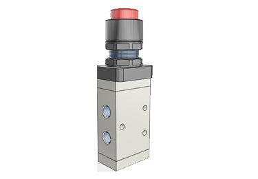 Airtac M5PP110-06: Manual Valve. 5 Way - M5PP11006RG