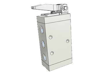 Airtac M5D110-06: Manual Valve. 5 Way - M5D11006G