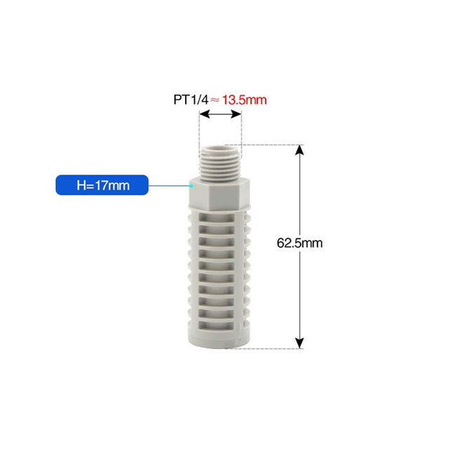 Airtac PAL: Pneumatic Silencer  - PAL02