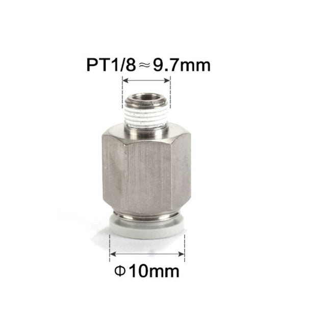 Airtac PC: Push Lock Fitting. Male Connector - PC1001