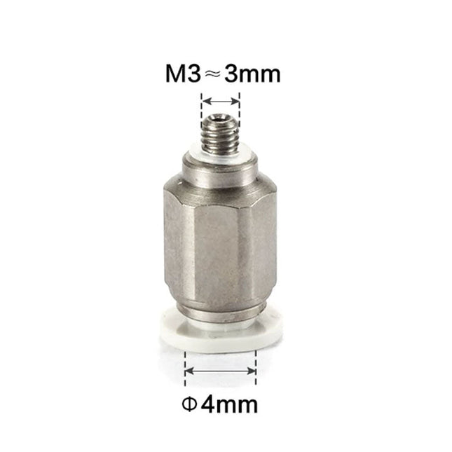 Airtac PC: Male connector--One-touch fittings - PC4M3D-M