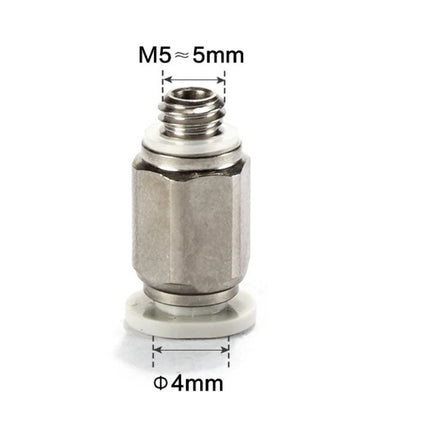 Airtac PC: Male connector--One-touch fittings - PC4M5-M