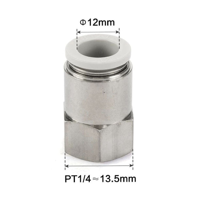 Airtac PCF: Push Lock Fitting. Female Connector - PCF1202D