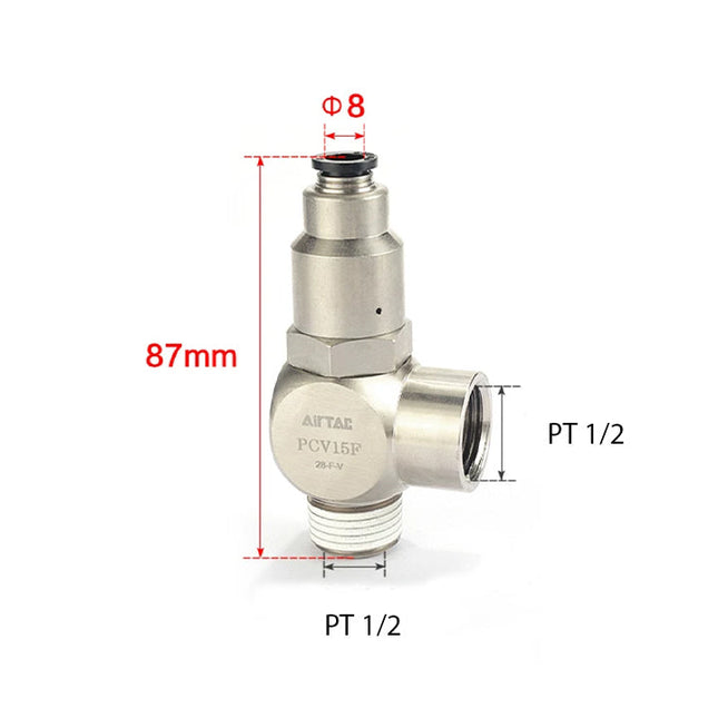 Airtac PCV: Non-Return Valve - PCV15F