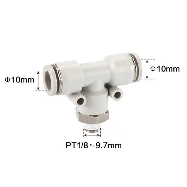 Airtac PEB: Accessories--One-touch fittings(stainless steel) - PEB1001-S