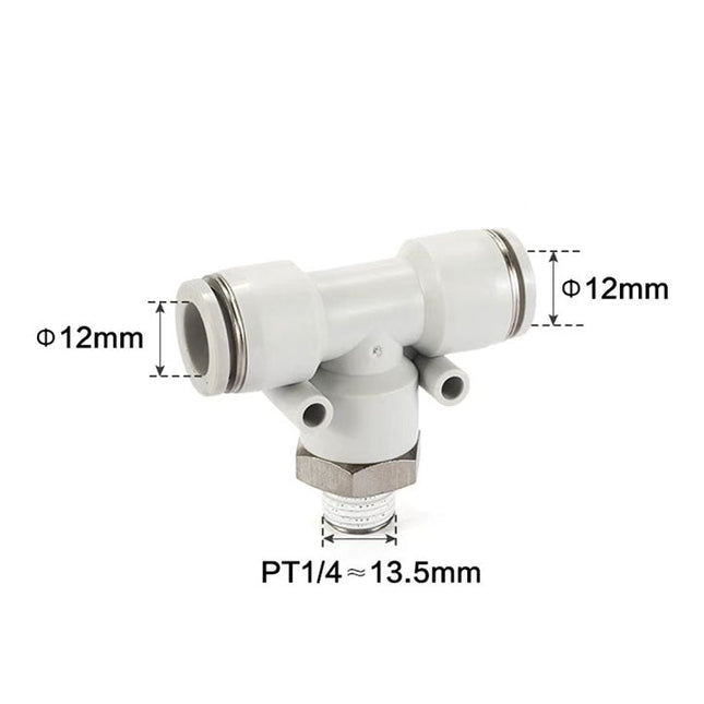 Airtac PEB: Accessories--One-touch fittings(stainless steel) - PEB1202-S