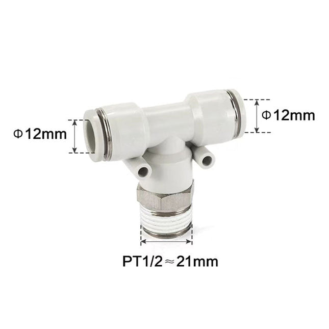 Airtac PEB: Accessories--One-touch fittings(stainless steel) - PEB1204-S