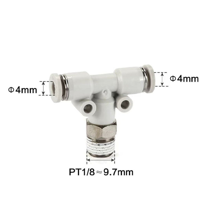 Airtac PEB: Accessories--One-touch fittings(stainless steel) - PEB401-S