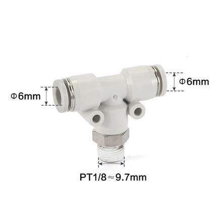Airtac PEB: Accessories--One-touch fittings(stainless steel) - PEB601-S
