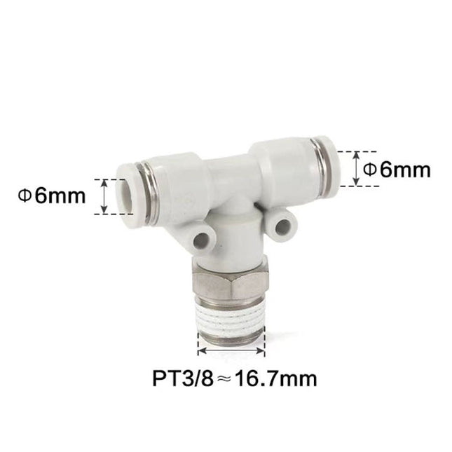 Airtac PEB: Accessories--One-touch fittings(stainless steel) - PEB603-S