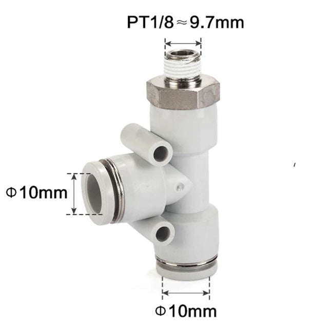 Airtac PED: Accessories--One-touch fittings(stainless steel) - PED1001-S
